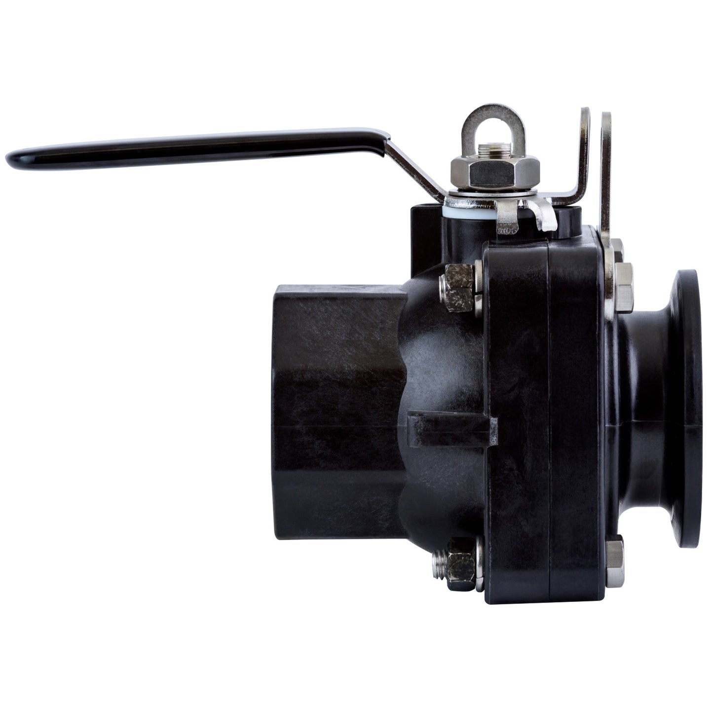 PP Valve SS 2-inch FNPT X 2-inch Flange | MVS204HSFP | TerreMax | Category-Valve, Connector Type-Female NPT, Connector Type-Manifold Flange