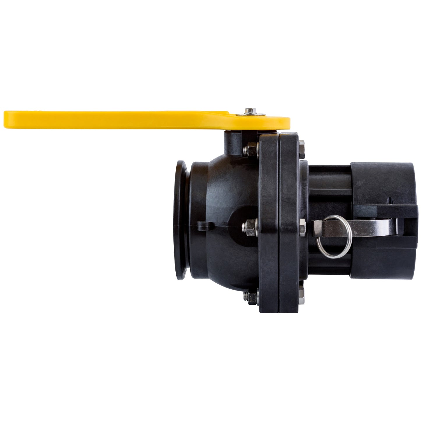 PP Valve 3-inch Flange X 3-inch FQDC | MVSD300FP | TerreMax | Category-Valve, Connector Type-Female QDC, Connector Type-Manifold Flange