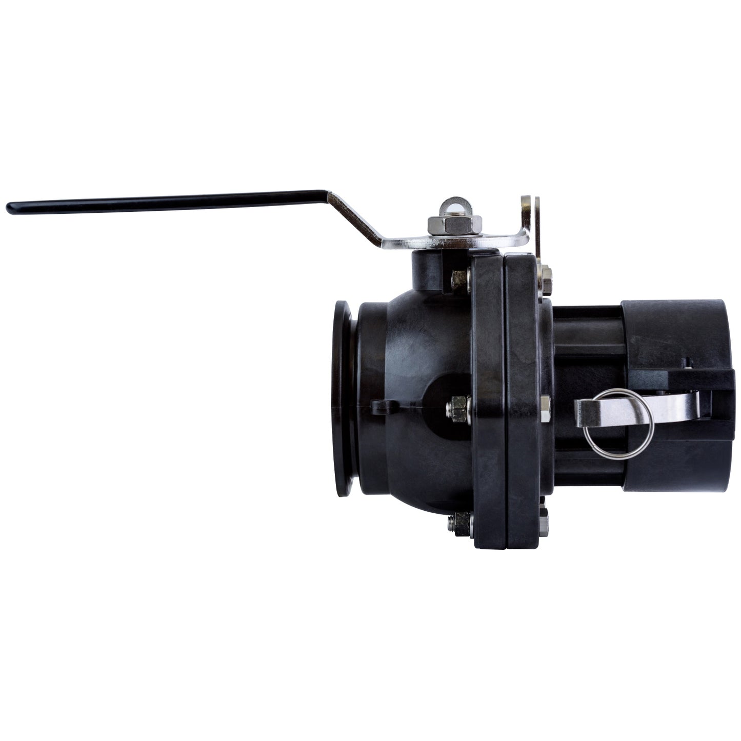 PP Valve SS 3-inch Flange X 3-inch FQDC | MVSD300HSFP | TerreMax | Category-Valve, Connector Type-Female QDC, Connector Type-Manifold Flange