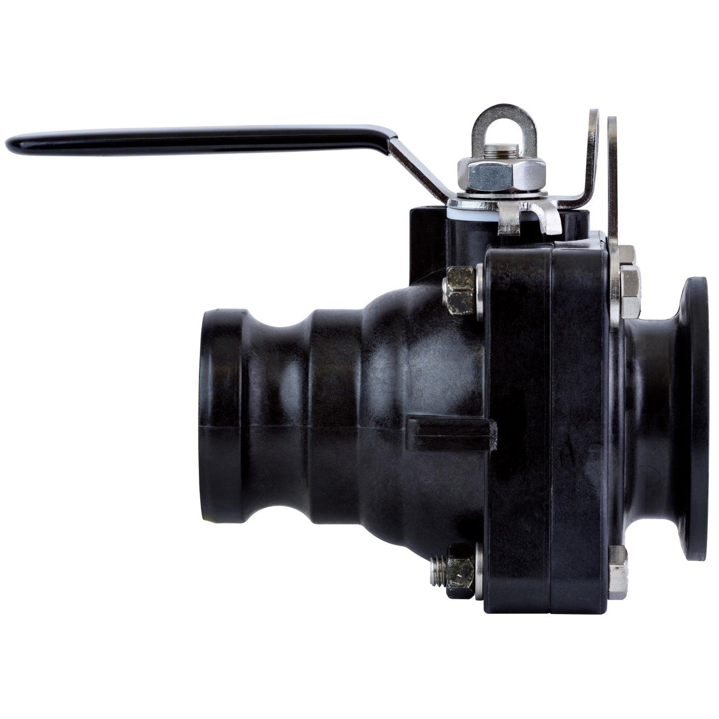 PP Valve SS 2-inch FP Flange X 2-inch MQDC | MVSF220HSFP | TerreMax | Category-Valve, Connector Type-Full Port, Connector Type-Male QDC