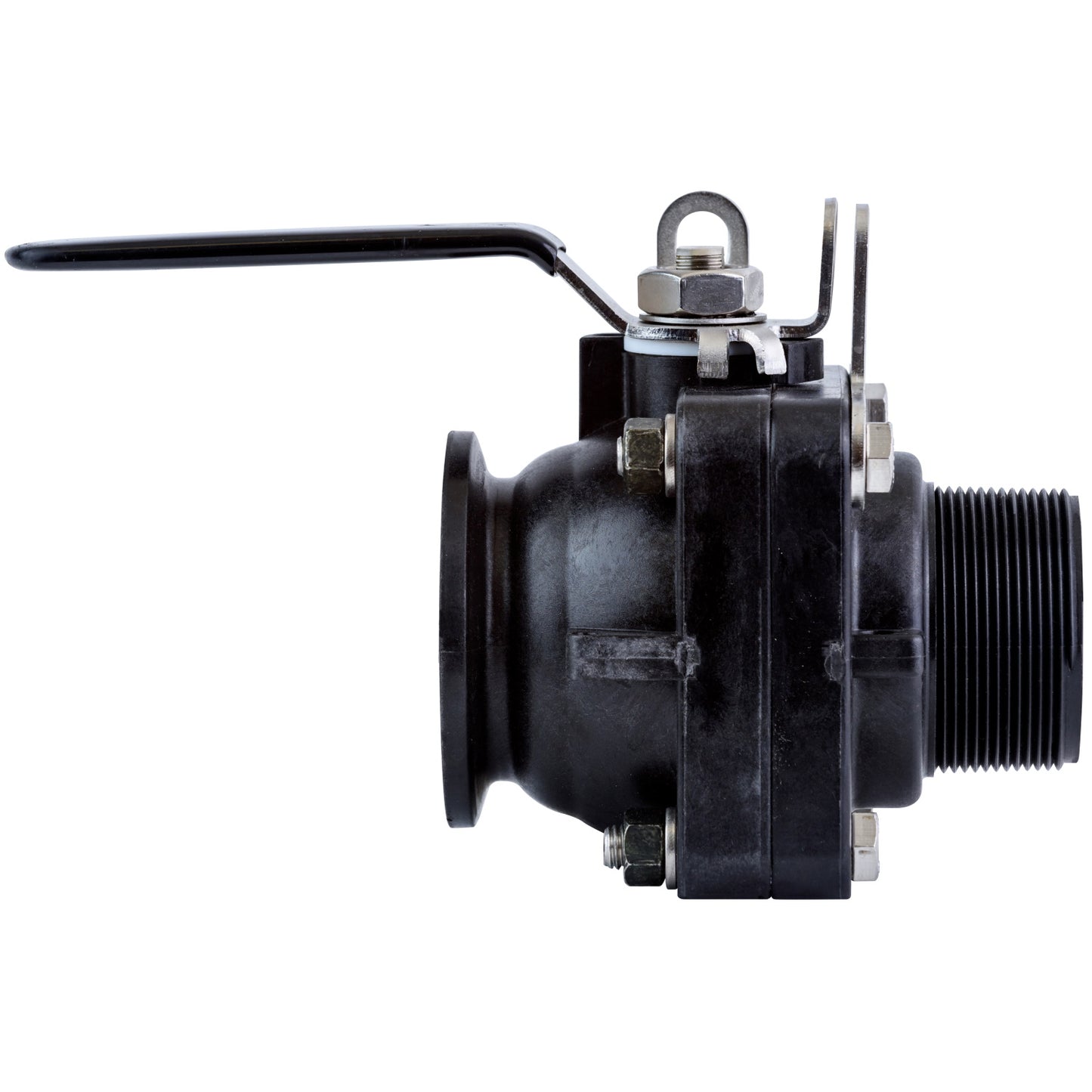 PP Valve SS 2-inch FP Flange X 2-inch MNPT | MVSMT220HSFP | TerreMax | Category-Valve, Connector Type-Full Port, Connector Type-HB