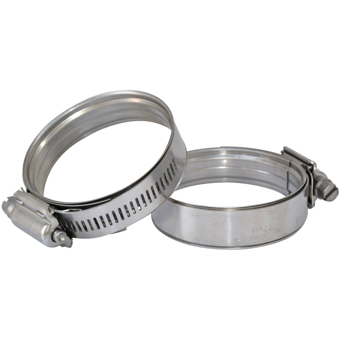 Pressure Seal HD Hose Clamp 300SS 3.31-inch 4-inch | PC425 | TerreMax | Category-Clamp, Material-Stainless Steel, Type-Worm