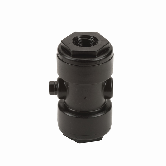 1-inch X 3/4-inch Pinch Valve | PV100-075 | Banjo Corporation | Category-Valve, Connector Type-Female NPT, Material-Polypropylene