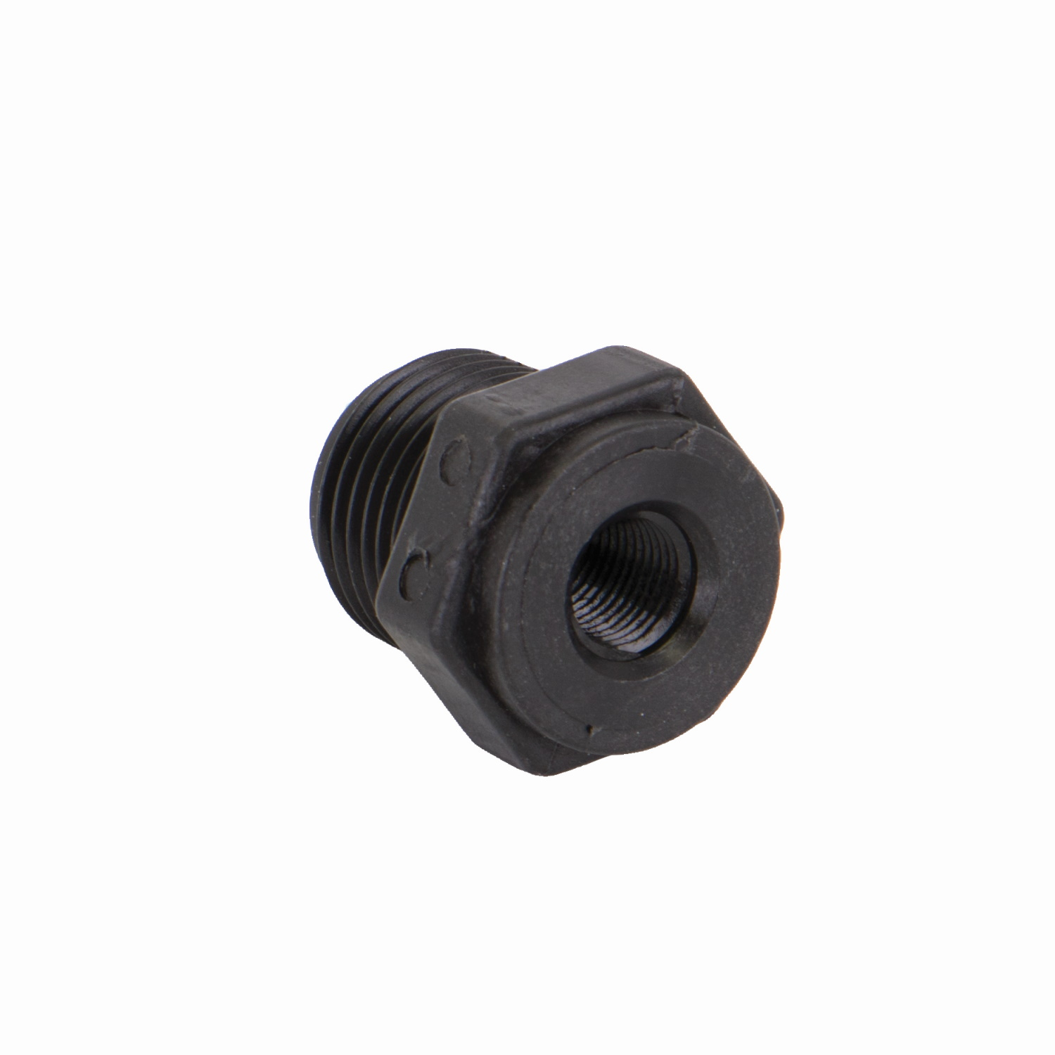 PP Adapter 1/2-inch MNPT X 1/8-inch FNPT | RB050-018 | Banjo Corporation | Category-Adapter, Connector Type-Female NPT, Connector Type-Male NPT