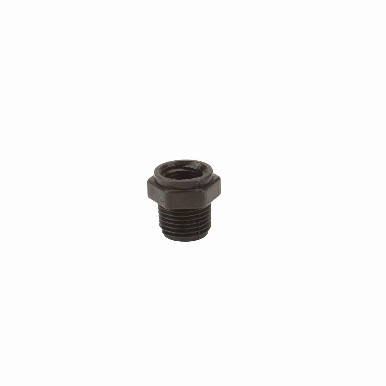 PP Adapter 1/2-inch MNPT X 3/8-inch FNPT | RB050-038 | Banjo Corporation | Category-Adapter, Connector Type-Female NPT, Connector Type-Male NPT