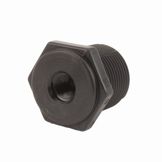 PP Adapter 1-inch MNPT X 1/4-inch FNPT | RB100-025 | Banjo Corporation | Category-Adapter, Connector Type-Female NPT, Connector Type-Male NPT