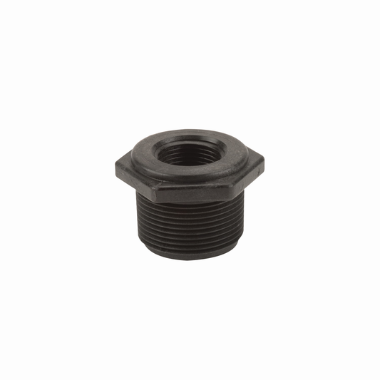 PP Adapter 1 1/4-inch MNPT X 3/4-inch FNPT | RB125-075 | Banjo Corporation | Category-Adapter, Connector Type-Female NPT, Connector Type-Male NPT