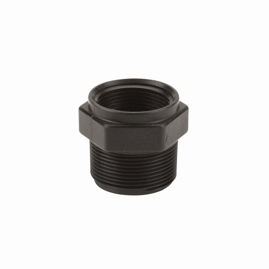 PP Adapter 1 1/2-inch MNPT X 1 1/4-inch FNPT | RB150-125 | Banjo Corporation | Category-Adapter, Connector Type-Female NPT, Connector Type-Male NPT