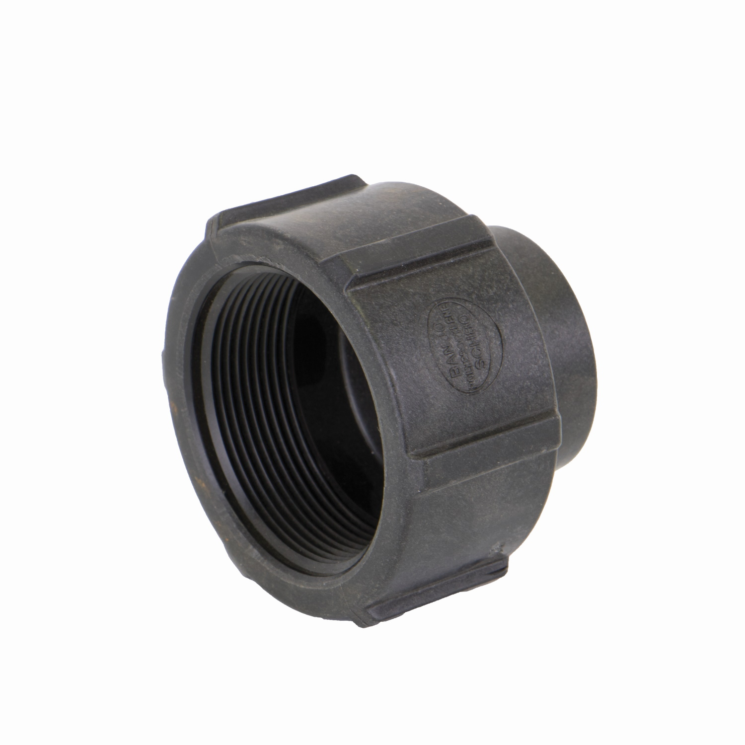 PP Adapter 2-inch FNPT X 1/2-inch FNPT | RC200-050 | Banjo Corporation | Category-Adapter, Connector Type-Female NPT, Material-Polypropylene
