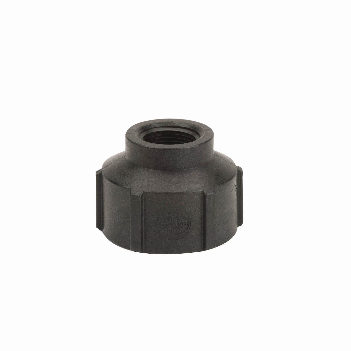 PP Adapter 2-inch FNPT X 1-inch FNPT | RC200-100 | Banjo Corporation | Category-Adapter, Connector Type-Female NPT, Material-Polypropylene