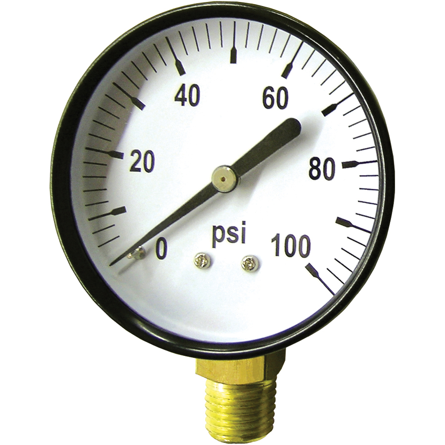 Standard Dry Gauge 100 PSI 4-inch DIA | SG1004 | TerreMax | Category-Other, Size-4-inch