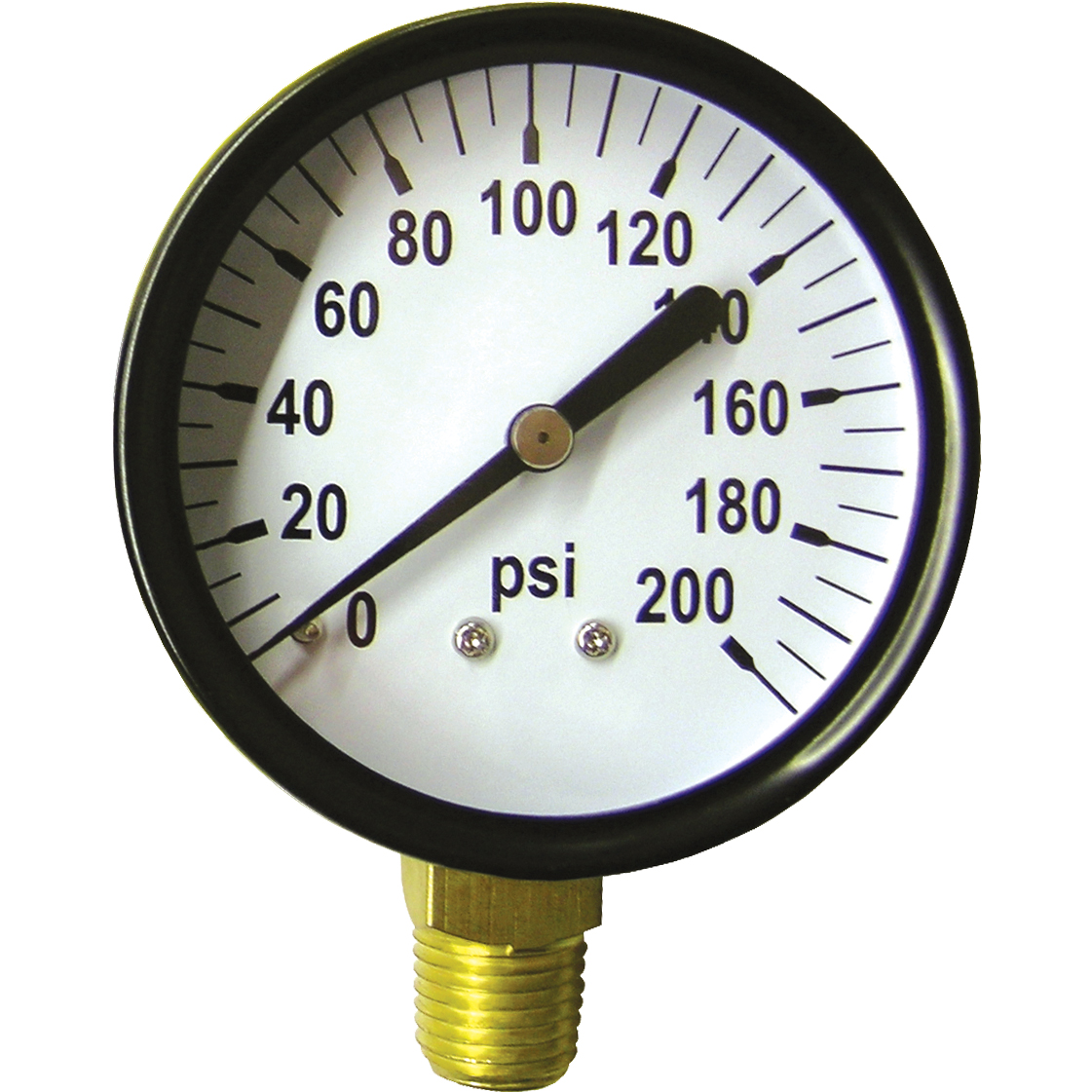 Standard Dry Gauge 200 PSI 2-inch DIA | SG200 | TerreMax | Category-Other, Size-2-inch