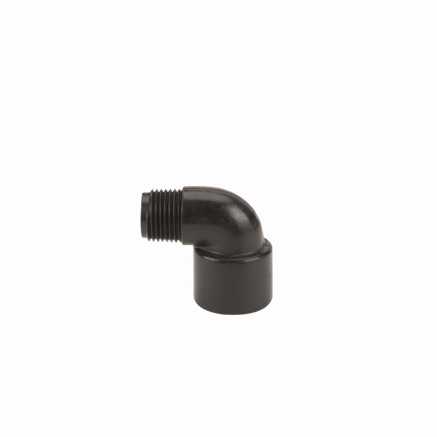 PP Elbow 90 DEG 3/8-inch MNPT X 3/8-inch FNPT | SL038-90 | Banjo Corporation | Category-Elbow, Connector Type-Female NPT, Connector Type-Male NPT