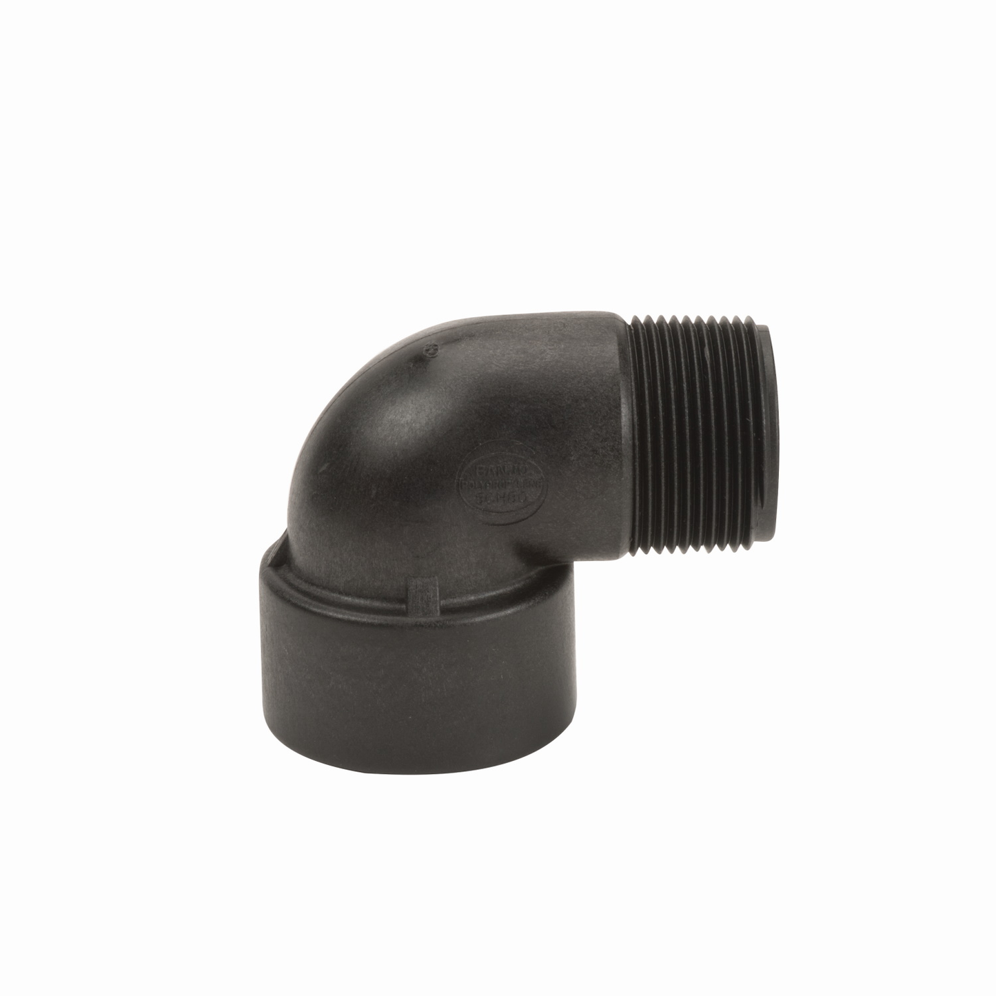 PP Elbow 90 DEG 1 1/4-inch MNPT X 1 1/4-inch FNPT | SL125-90 | Banjo Corporation | Category-Elbow, Connector Type-Female NPT, Connector Type-Male NPT