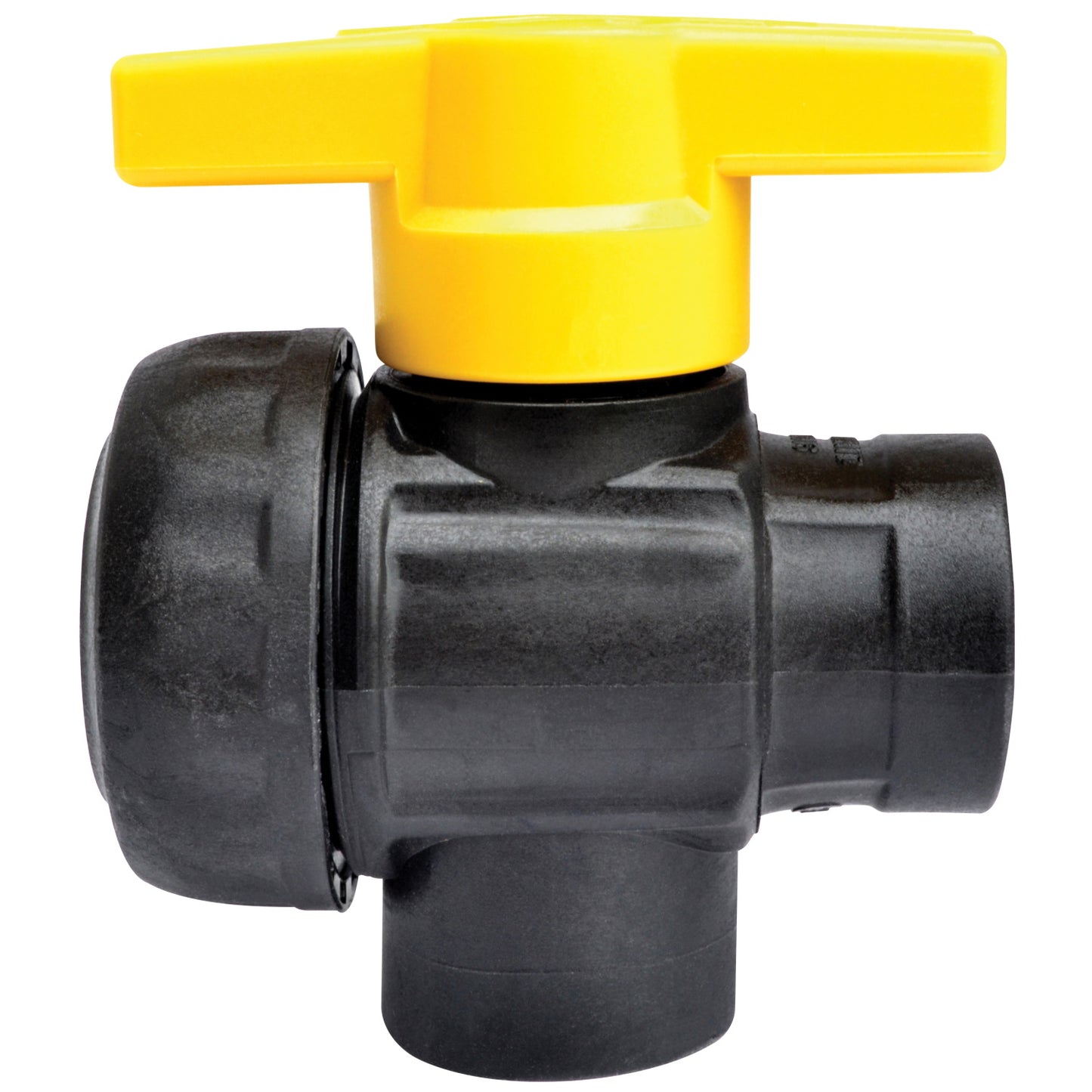 PP Valve 3 Way Union 2-inch FNPT X 2-inch FNPT | SU200BL | TerreMax | Category-Valve, Connector Type-Female NPT, Material-Polypropylene