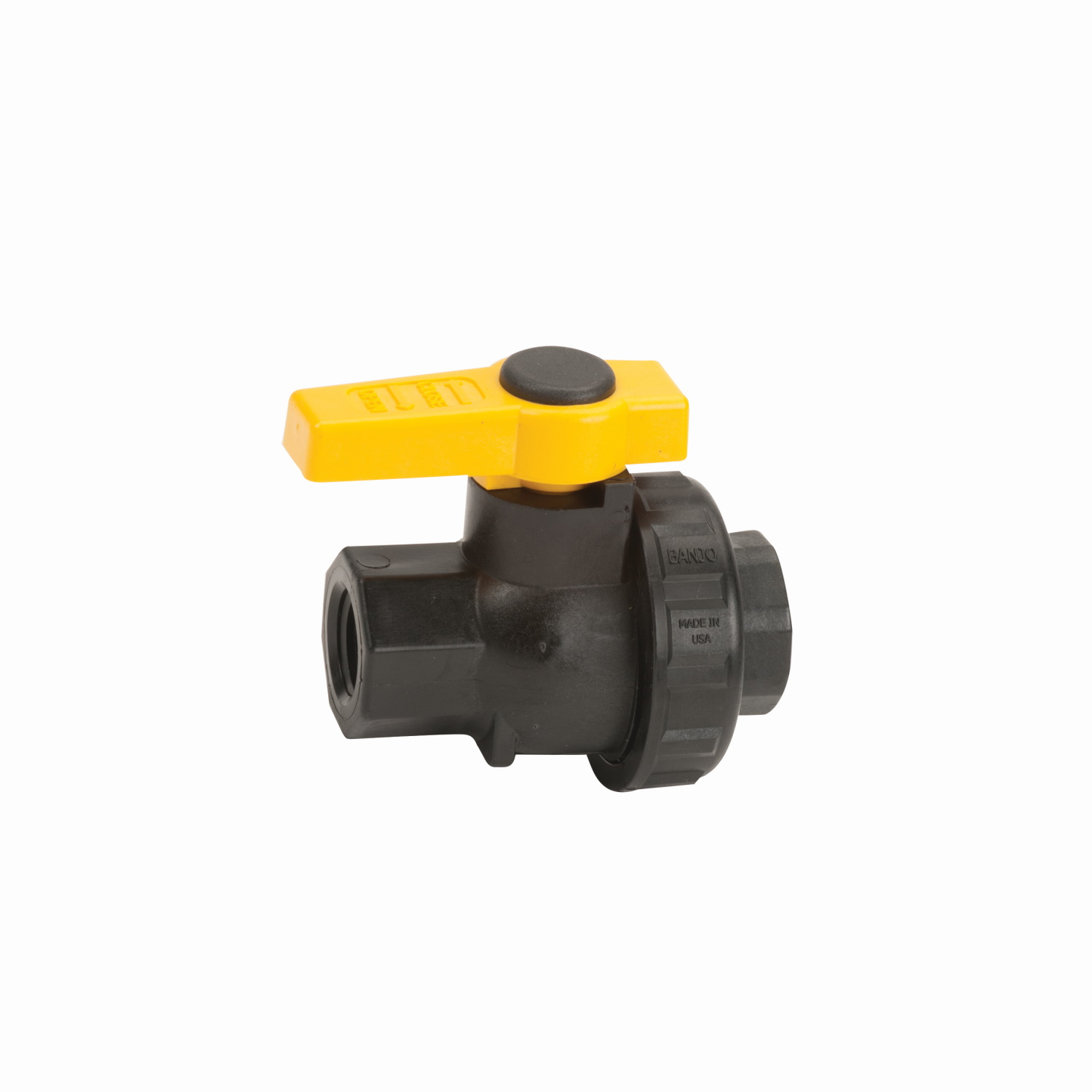 1/2-inch FP Single Union Spinweld Valve | SUV050FP | Banjo Corporation | Category-Valve, Connector Type-Female NPT, Material-Polypropylene