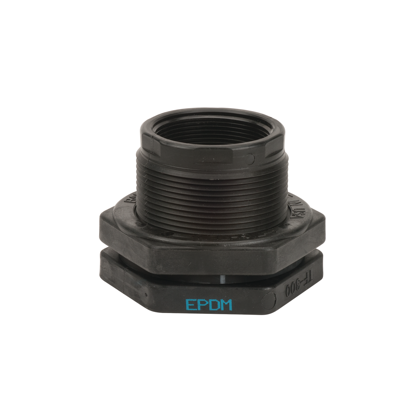 PP Bulkhead 3-inch FNPT X 3-inch FNPT | TF300 | Banjo Corporation | Category-Bulkhead, Connector Type-Female NPT, Material-Polypropylene