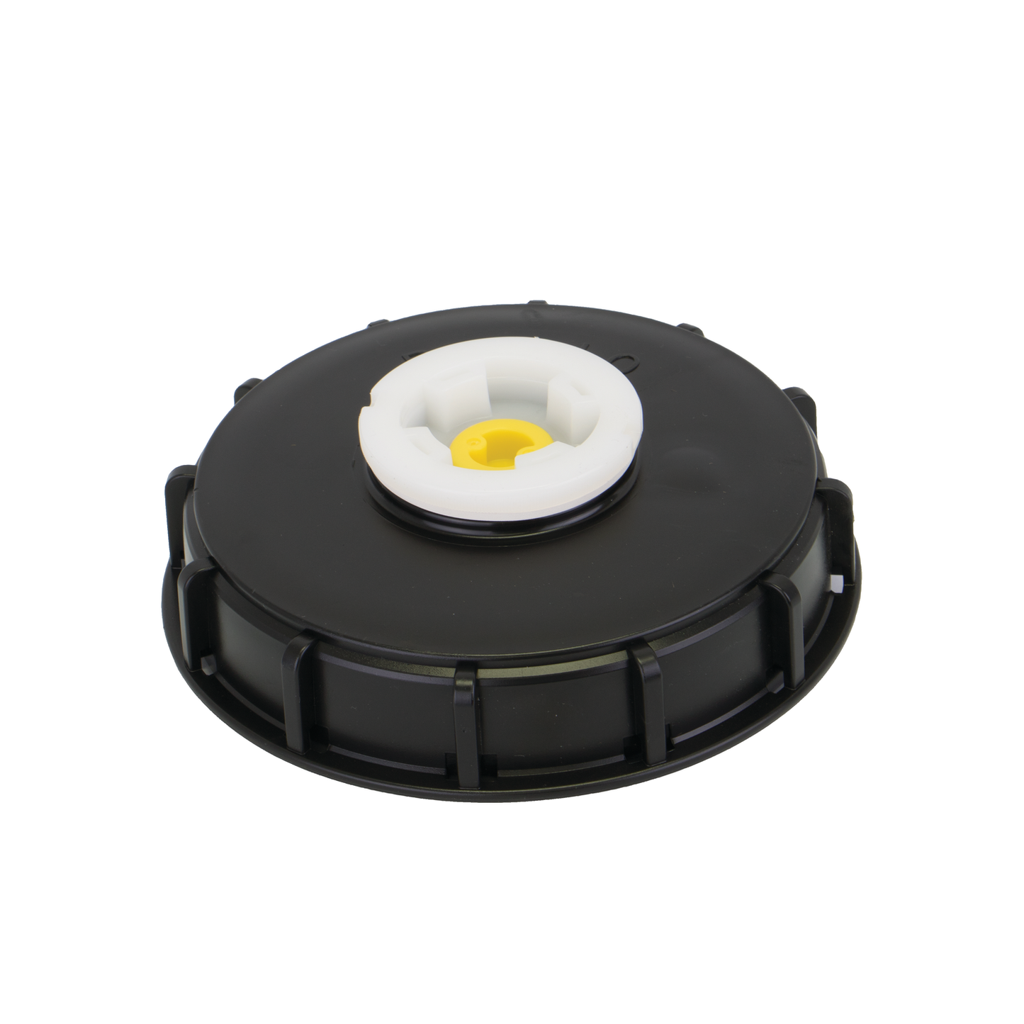 6-inch Tank Lid w/ Vented 2-inch Plug w/ Santoprene Gasket | TL652S | Banjo Corporation | Category-Tank Lid, Material-Polypropylene, Size-6-inch