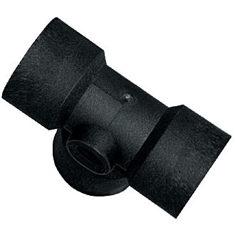 PP Tee 1/4-inch TAP 1-inch FNPT X 1-inch FNPT | TT10014P | TerreMax | Category-Tee, Connector Type-Female NPT, Material-Polypropylene