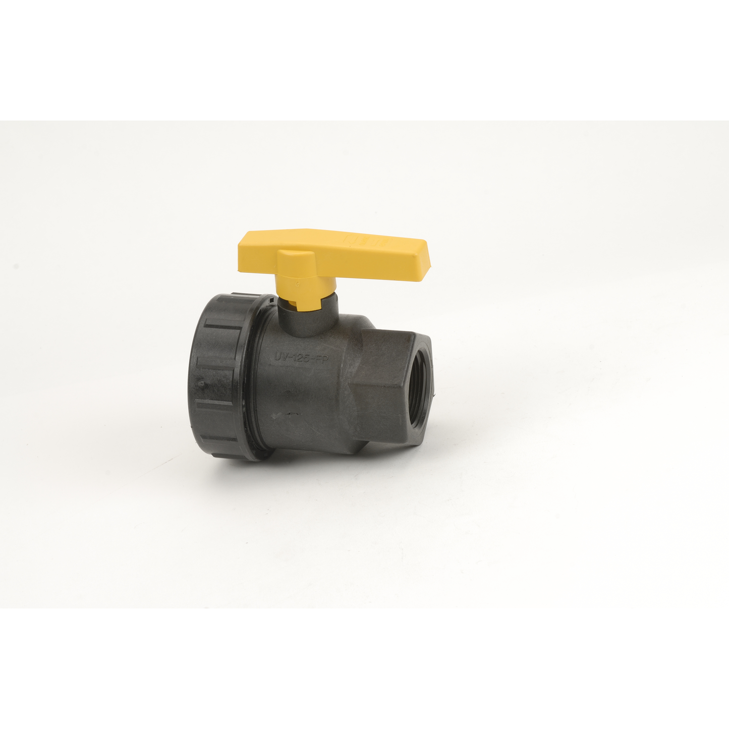 1 1/4-inch FP Single Union Valve | UV125FP | Banjo Corporation | Category-Valve, Connector Type-Female NPT, Material-Polypropylene