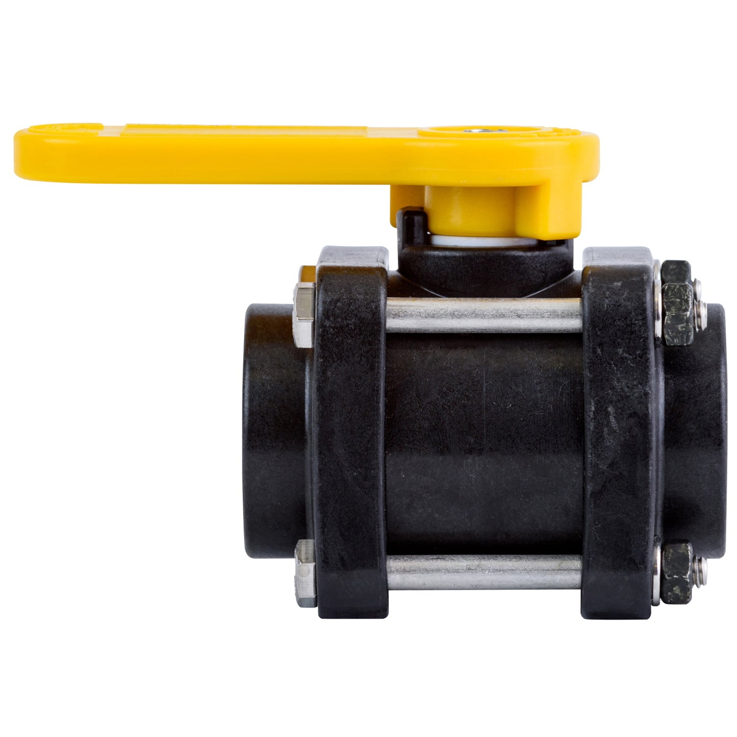 PP Valve 3/4-inch FNPT X 3/4-inch FNPT | V075FPY | TerreMax | Category-Valve, Connector Type-Female NPT, Material-Polypropylene