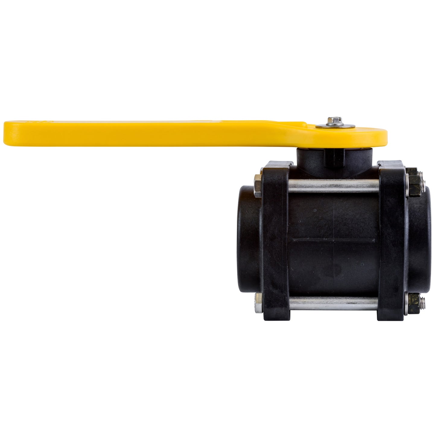 PP Valve Full Port 2-inch FNPT X 2-inch FNPT | V204FPY | TerreMax | Category-Valve, Connector Type-Female NPT, Material-Polypropylene