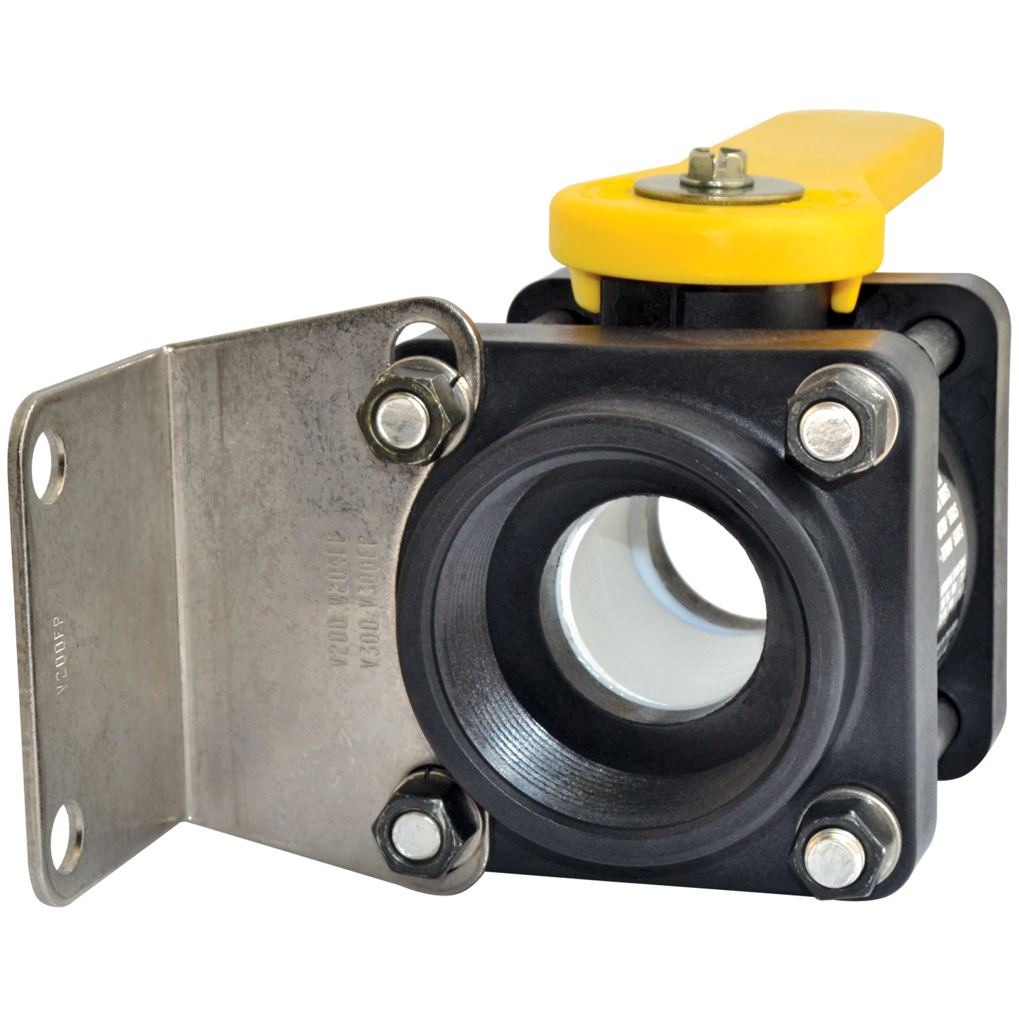 90 DEG Mounting Plate For Bolted Valves 316 SS | V25271 | TerreMax | Category-Valve, Type-Replacement Part