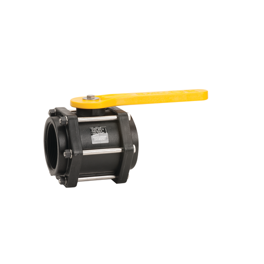 PP Valve 3-inch FNPT X 3-inch FNPT | V300 | Banjo Corporation | Category-Valve, Connector Type-Female NPT, Material-Polypropylene