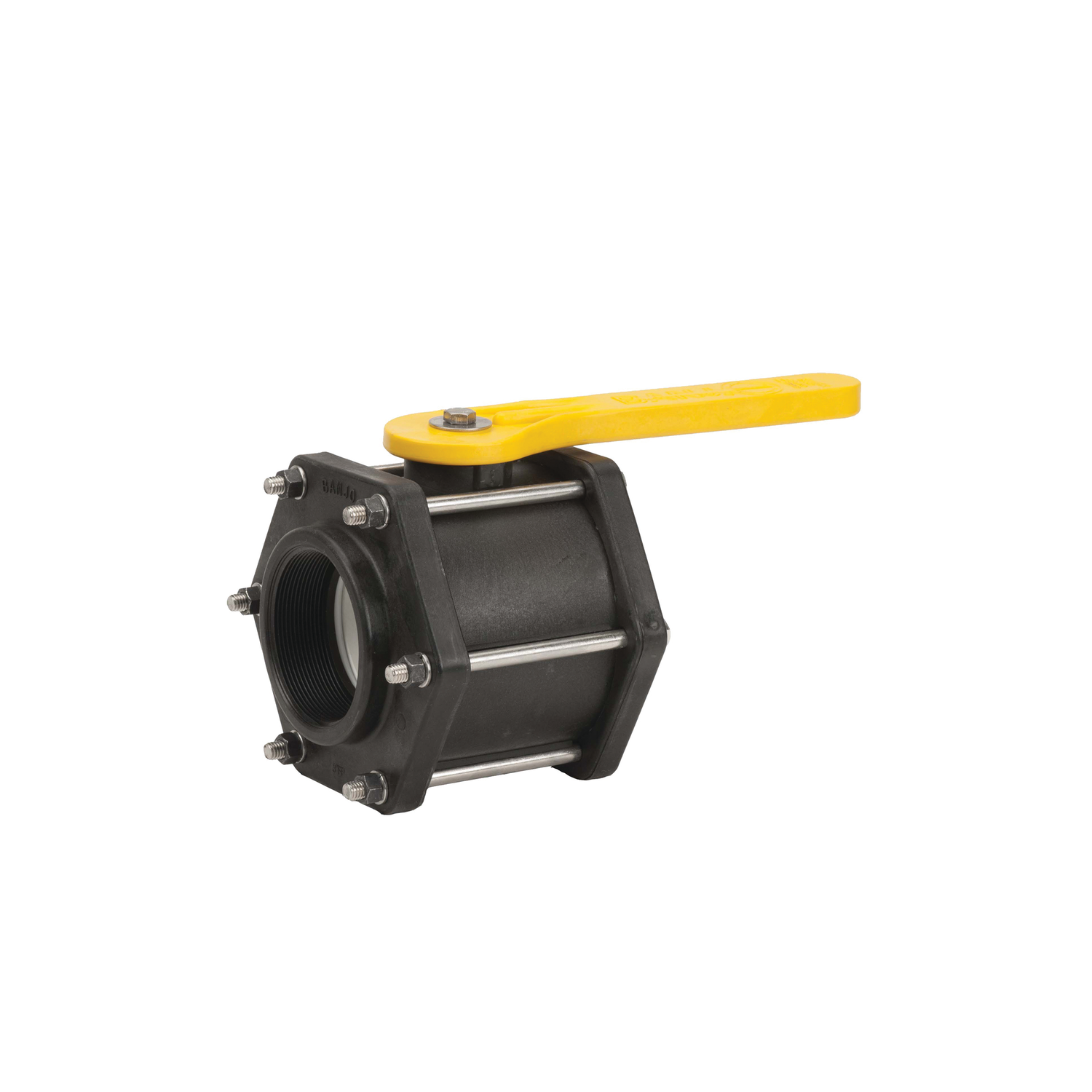 PP Valve Full Port 3-inch FBSP X 3-inch FBSP | V300FPB | Banjo Corporation | Category-Valve, Connector Type-Female BSP, Material-Polypropylene