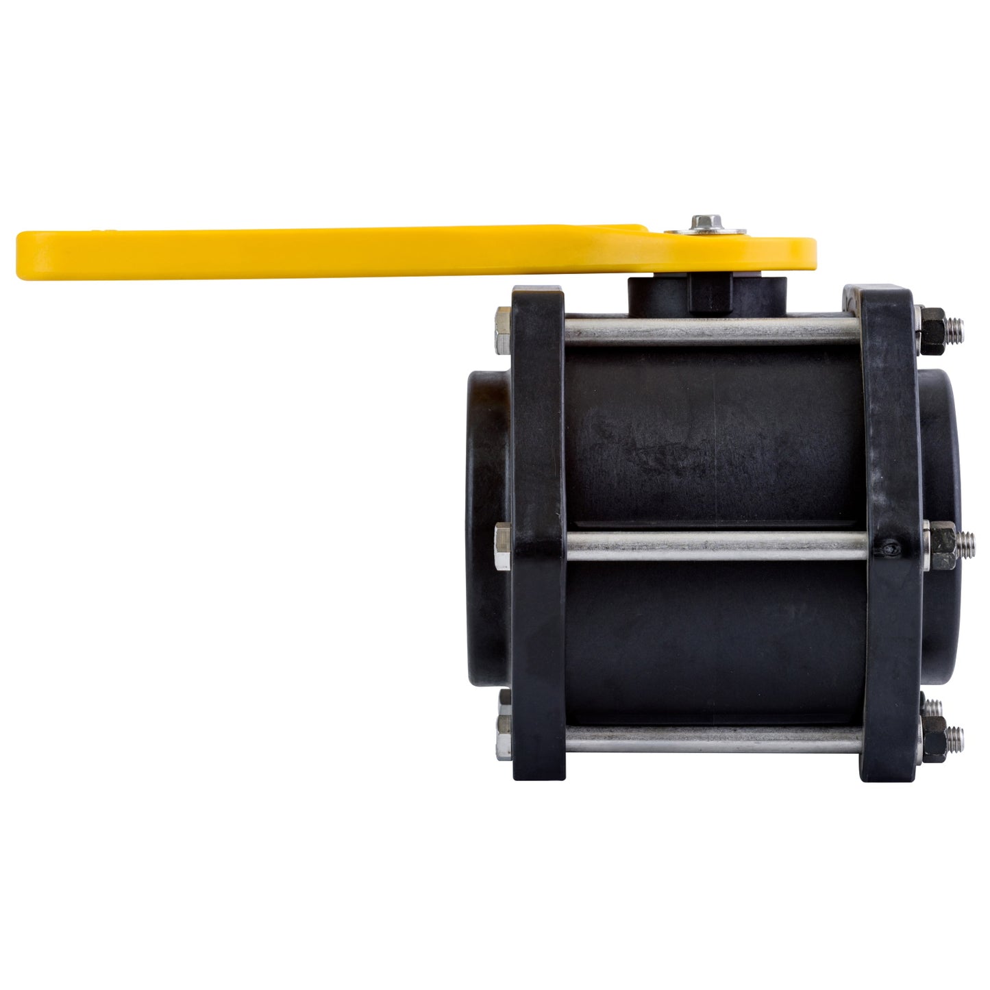 PP Valve Full Port 3-inch FNPT X 3-inch FNPT | V300FPY | TerreMax | Category-Valve, Connector Type-Female NPT, Material-Polypropylene