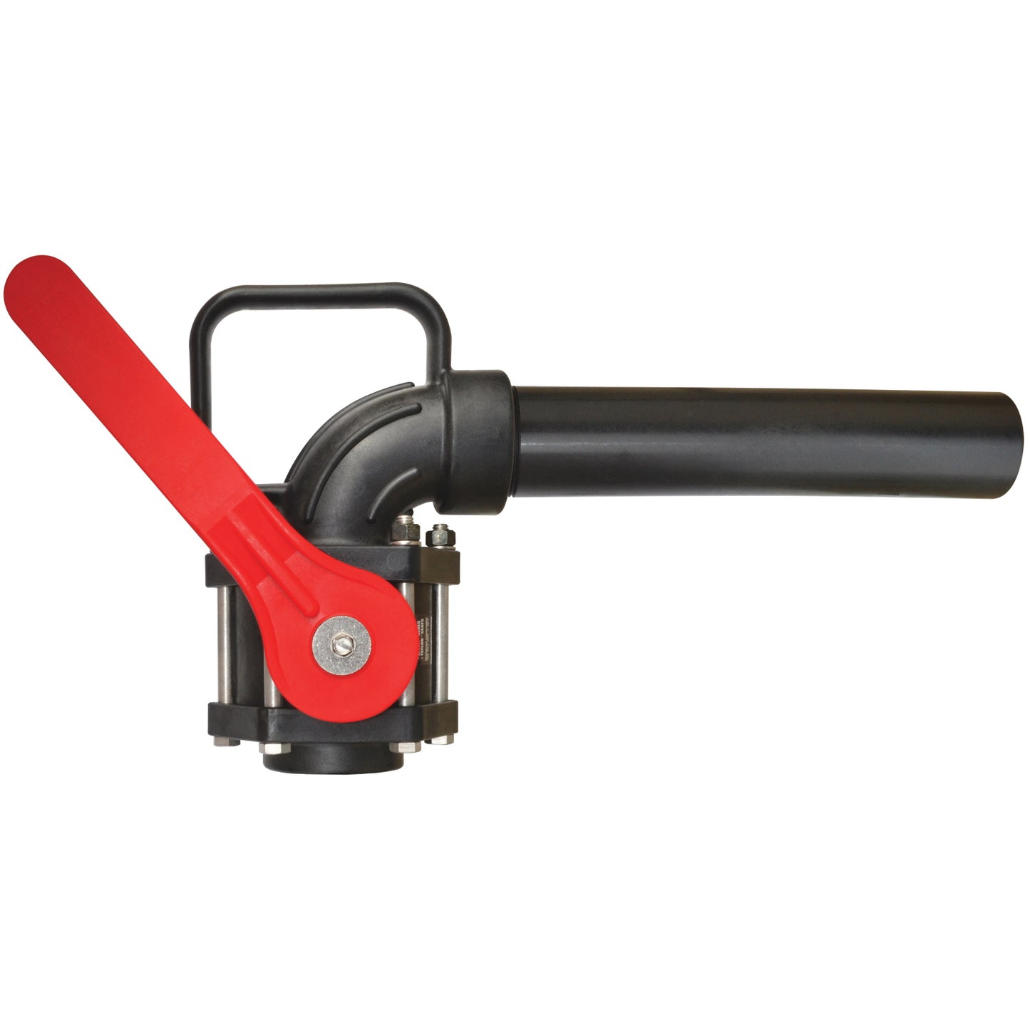 2-inch FP Nozzle Valve w/ 90 DEG Elbow | VA200FP | TerreMax | Category-Valve, Connector Type-Female NPT, Material-Polypropylene