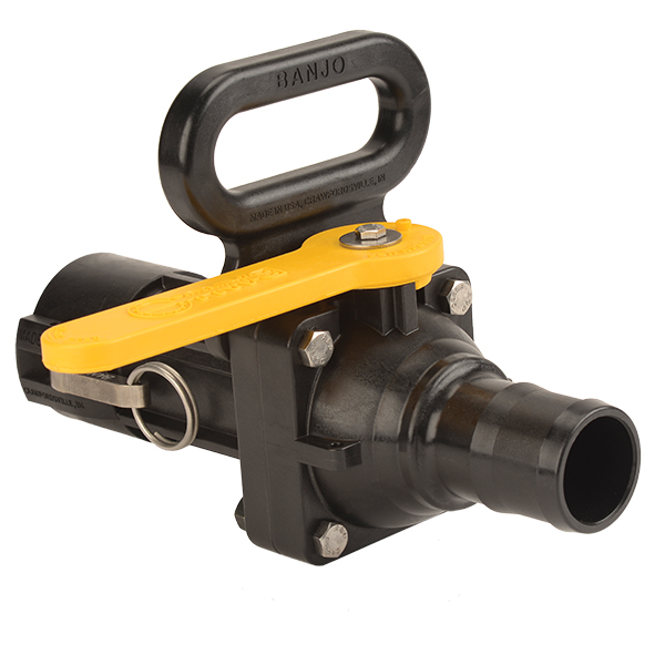 2 FP Easy Fill Valve w/ Handle | VSBHB205FP | Banjo Corporation | Category-Valve, Connector Type-Female QDC, Connector Type-HB