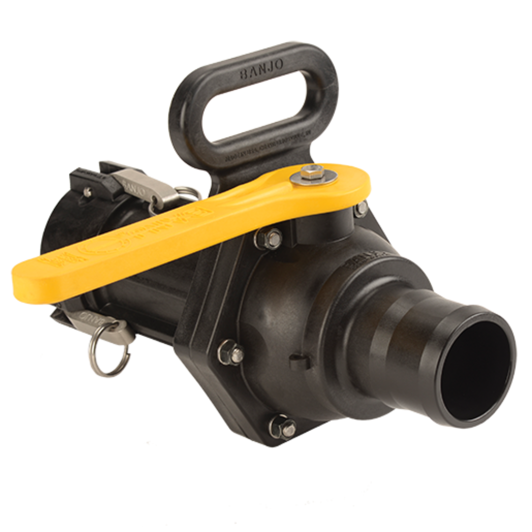 3" Full Port Easy Fill Valve w/ Handle | VSBHB305FP | Banjo Corporation