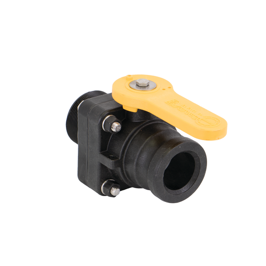 2-inch Male Adapter X 2-inch Male NPT Valve | VSFMT200 | Banjo Corporation | Category-Valve, Connector Type-Male NPT, Connector Type-Male QDC