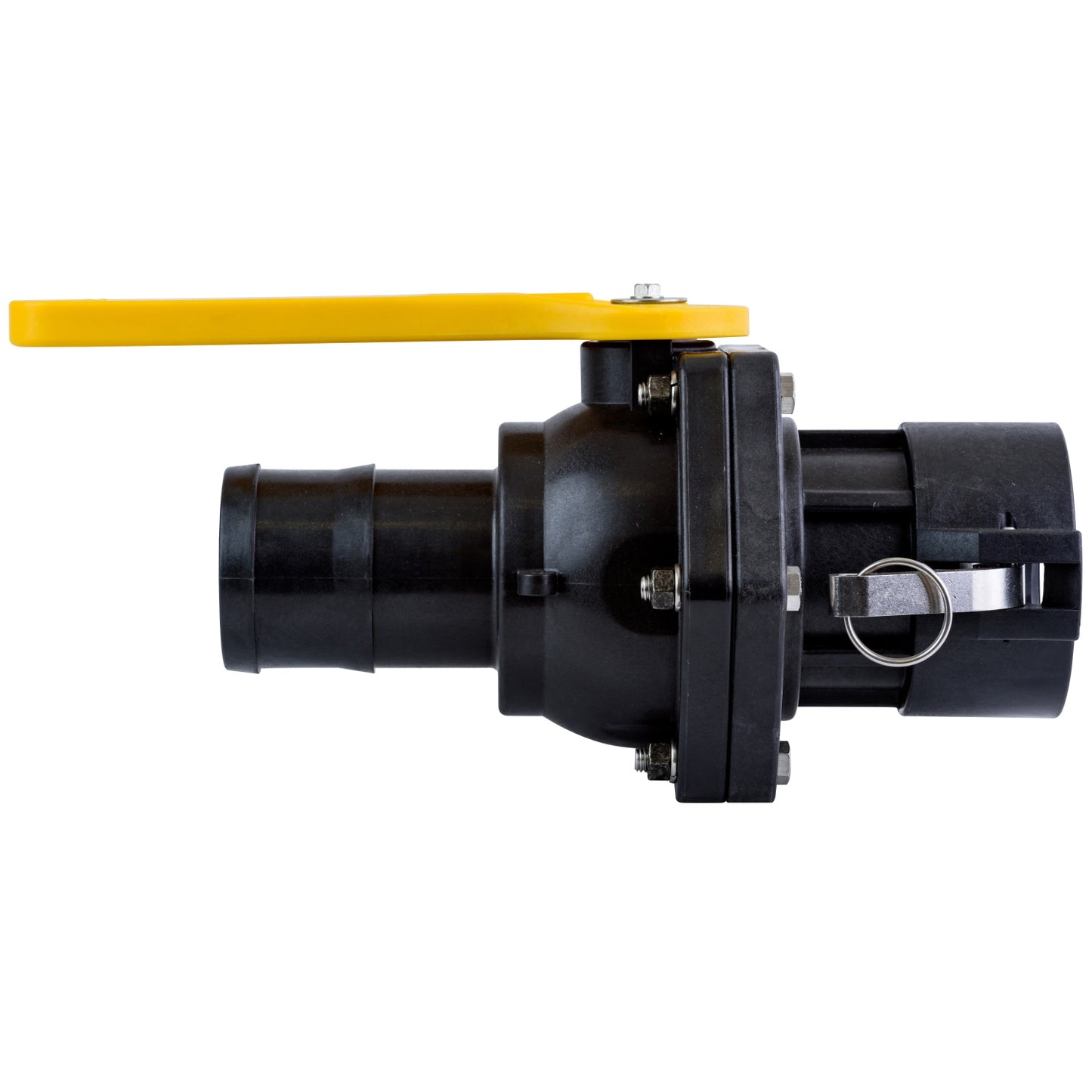 PP Valve Full Port 3-inch HB X 3-inch FQDC | VSHBD300FP | TerreMax | Category-Valve, Connector Type-Female QDC, Connector Type-HB