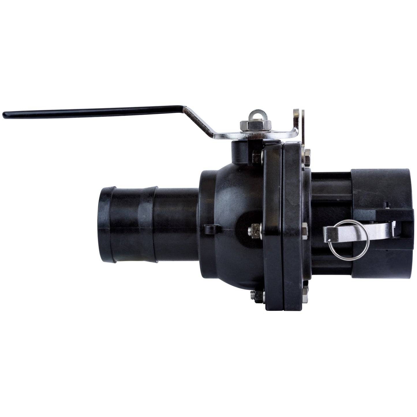 PP Valve Full Port SS 3-inch HB X 3-inch FQDC | VSHBD300HSFP | TerreMax | Category-Valve, Connector Type-Female QDC, Connector Type-HB