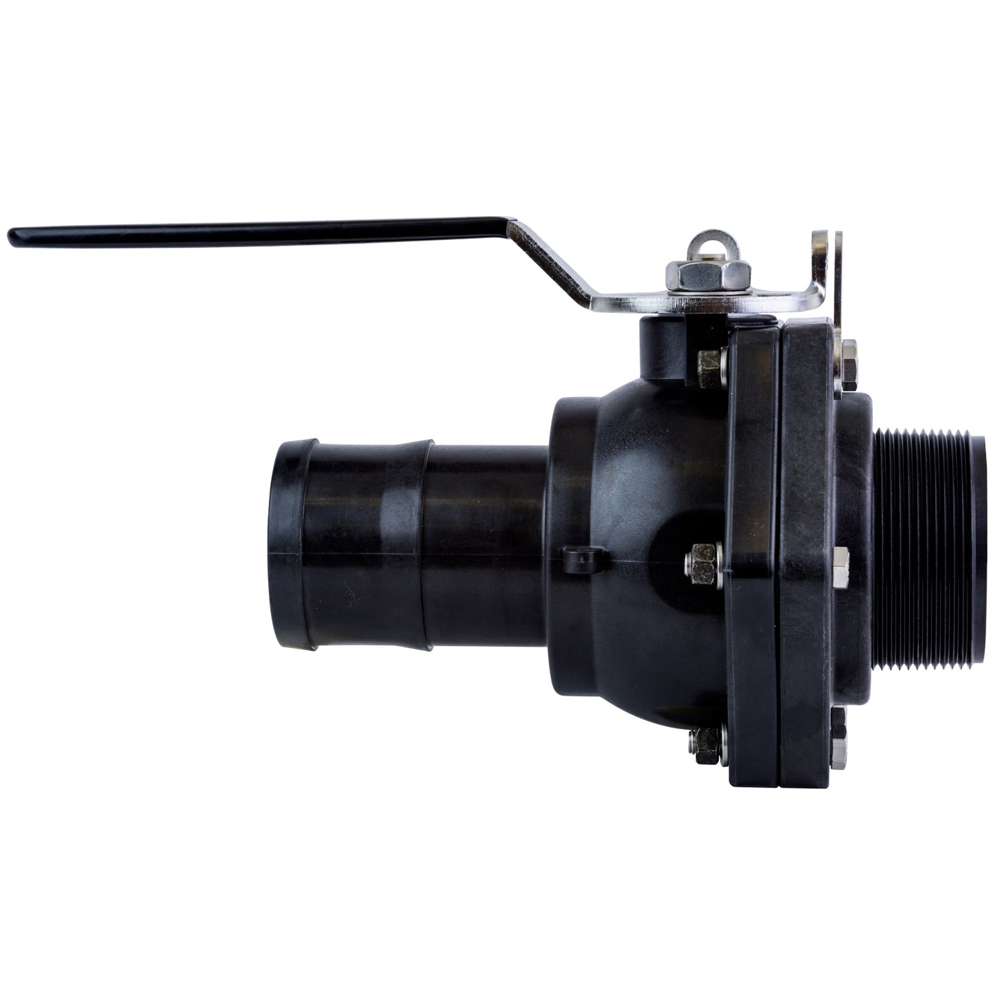 PP Stubby Valve Full Port SS 3-inch HB X 3-inch MNPT | VSHBMT300HSFP | TerreMax | Category-Valve, Connector Type-HB, Connector Type-Male NPT