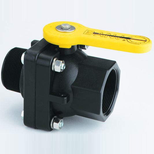 2-inch Male NPT X 2-inch Female NPT Valve | VSMT204FP | Banjo Corporation | Category-Valve, Connector Type-Female NPT, Connector Type-Male NPT