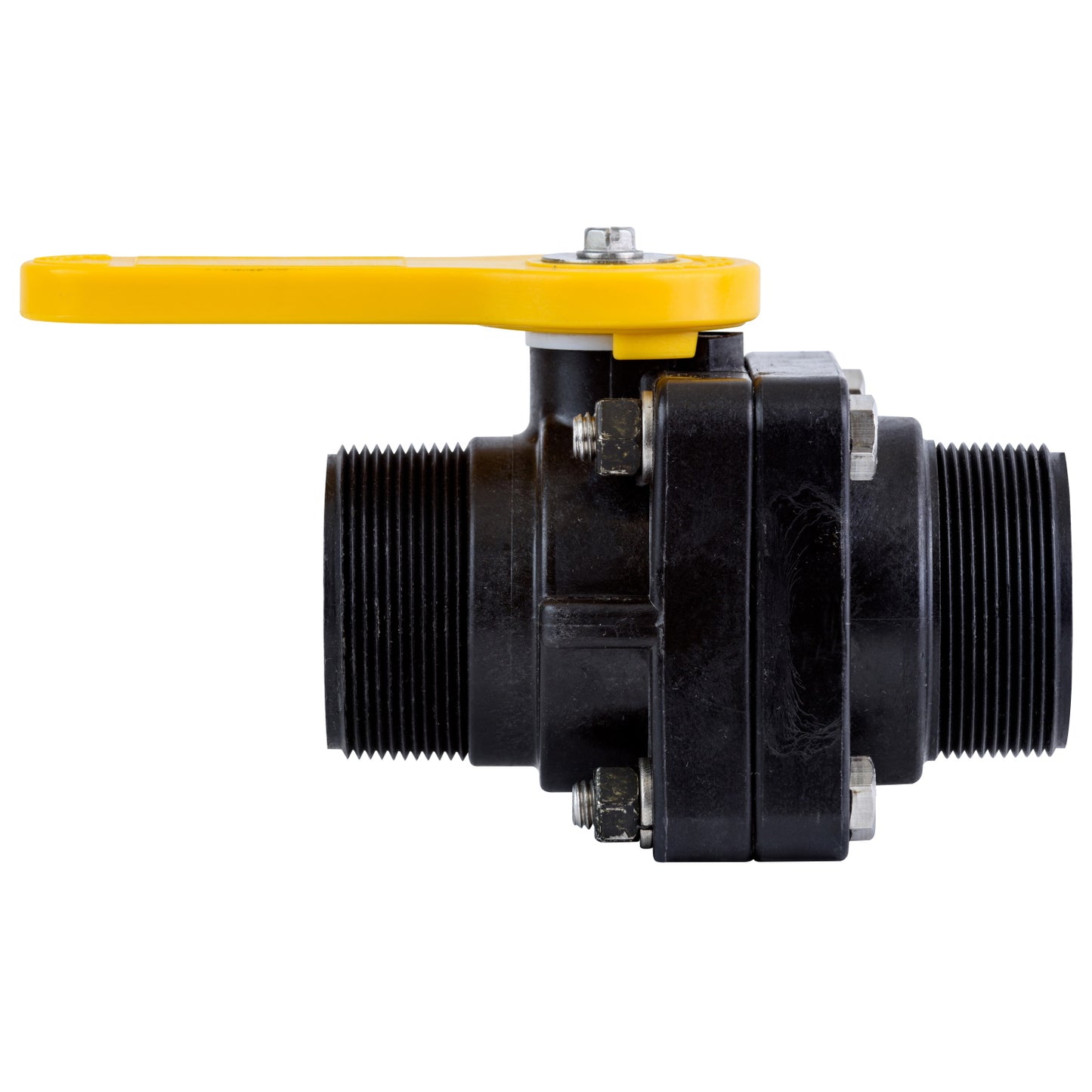 PP Stubby Valve 2-inch MQDC X 2-inch MQDC | VSMTMT200 | TerreMax | Category-Valve, Connector Type-Male QDC, Material-Polypropylene