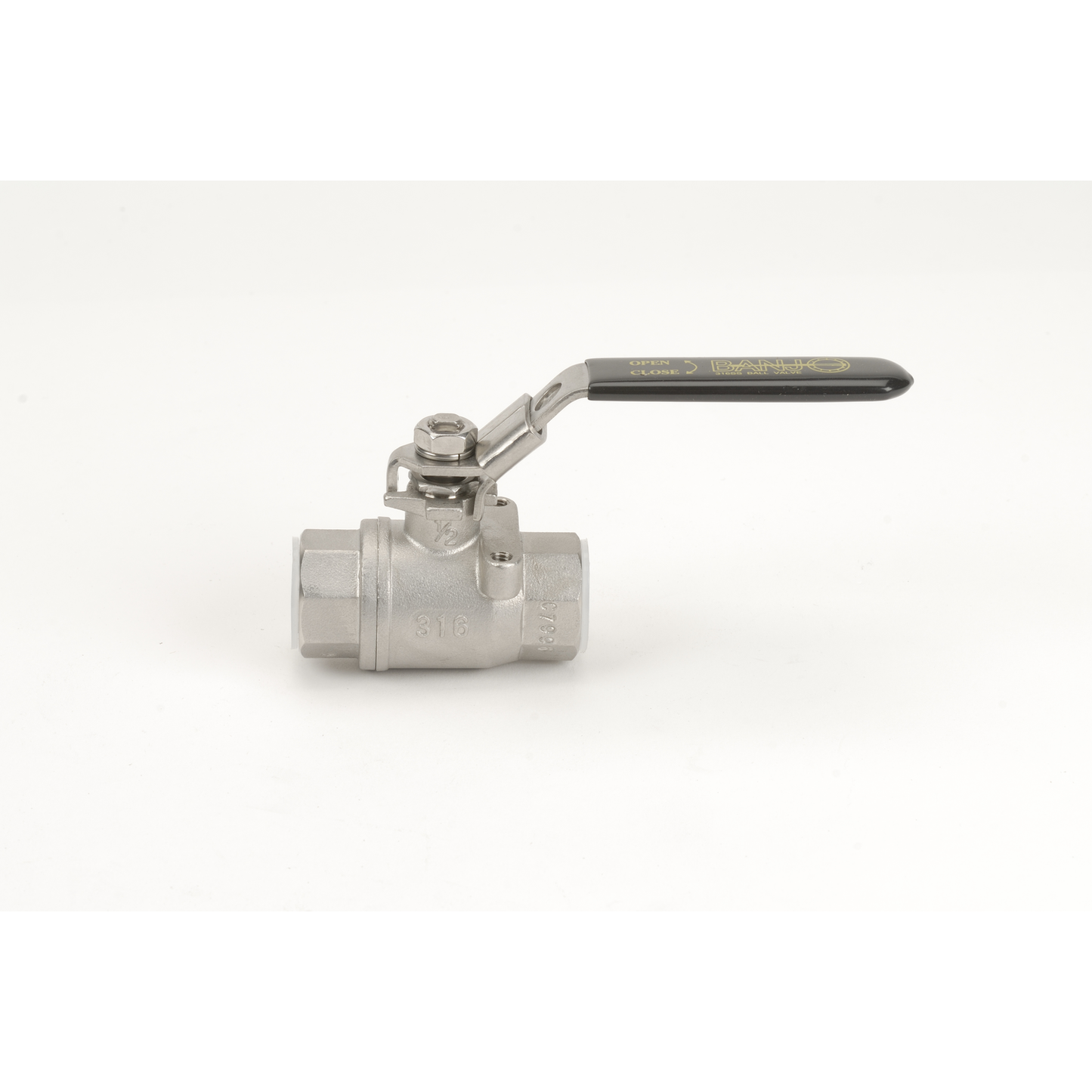 1/2-inch SS FP Valve | VSS050 | Banjo Corporation | Category-Valve, Connector Type-Female NPT, Material-Stainless Steel