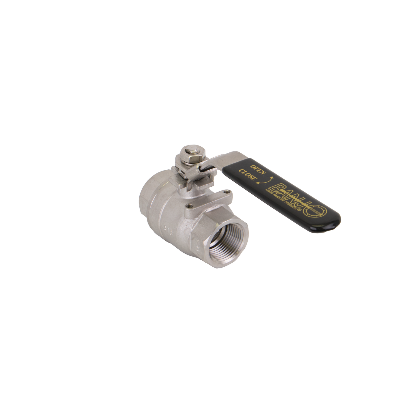 1-inch SS FP Valve | VSS100 | Banjo Corporation | Category-Valve, Connector Type-Female NPT, Material-Stainless Steel