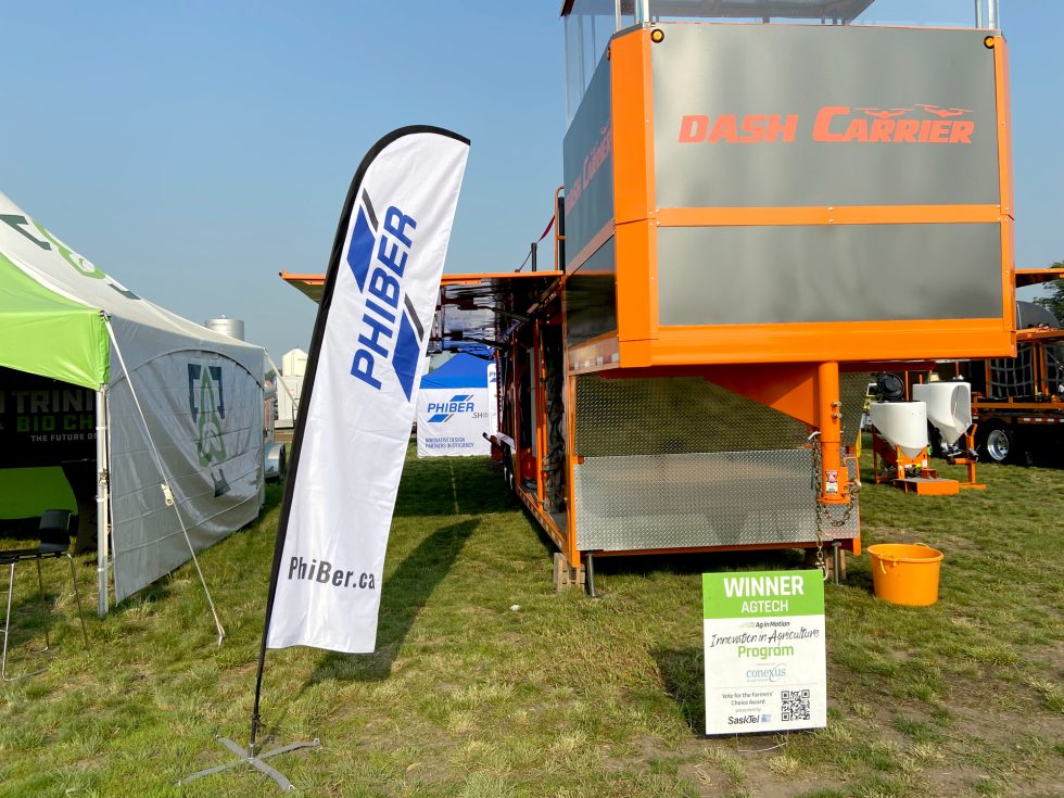 PhiBer Wins AgTech Award for Groundbreaking Drone Carrier