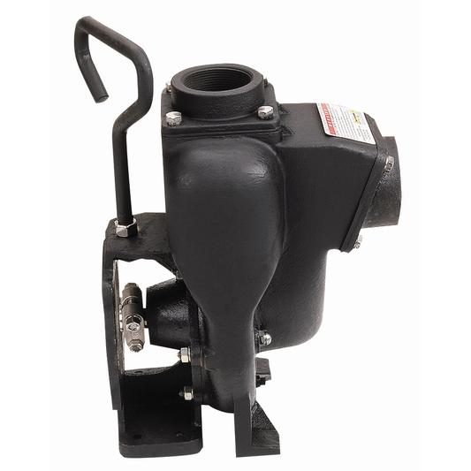 2-inch CI Pump Only w/ 3/4-inch Shaft Sleeve | 200POI | Banjo Corporation | Category-Pump, Connector Type-Female NPT, Material-Cast Iron