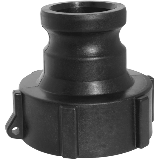 PP Adapter 2-inch MQDC X 3-inch FNPT | 300200A | TerreMax | Category-Adapter, Connector Type-Female NPT, Connector Type-Male QDC
