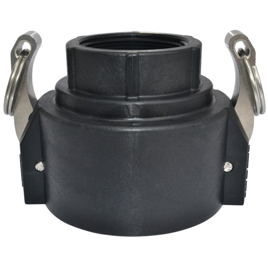 PP Adapter 3-inch FQDC X 2-inch FNPT | 300200D | TerreMax | Category-Adapter, Connector Type-Female NPT, Connector Type-Female QDC