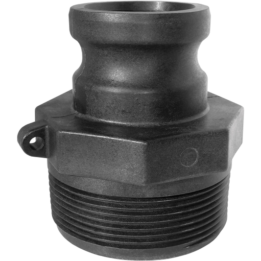 PP Adapter 2-inch MQDC X 3-inch MNPT | 300200F | TerreMax | Category-Adapter, Connector Type-Male NPT, Connector Type-Male QDC