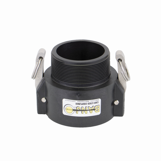 PP Adapter 3-inch FQDC X 3-inch MBSP | 300BB | Banjo Corporation | Category-Adapter, Connector Type-Female QDC, Connector Type-Male BSP