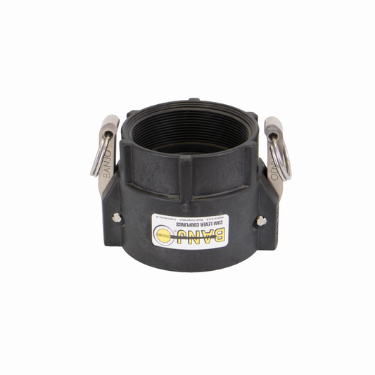 PP Adapter 3-inch FQDC X 3-inch MBSP | 300DBP | Banjo Corporation | Category-Adapter, Connector Type-Female QDC, Connector Type-Male BSP