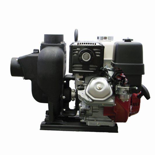 3-inch CI Pump w/ 13HP Honda Engine w/ Electric Start Pull R | 300PIH13 | Banjo Corporation | Category-Pump, Connector Type-Female NPT, Material-Cast Iron