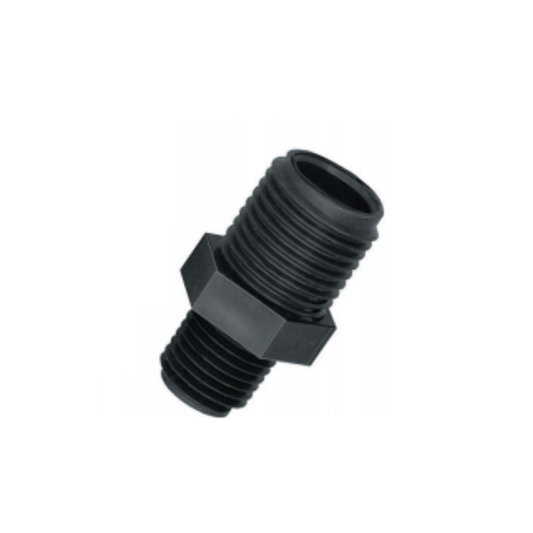 PP Adapter 11/16-inch MUN X 3/8-inch HB | 3838DP | TerreMax | Category-Adapter, Connector Type-HB, Connector Type-Male UN